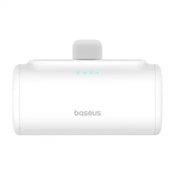 Baseus Compact 5000mAh 20W USB-C power banka biela