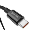 Baseus Superior USB-C na USB-C kábel 1m čierny 100W rýchle nabíjanie a synchronizácia dát
