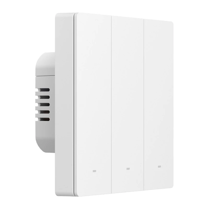 SONOFF M5-3C-86W WiFi Matter smart nástenný spínač (3-kanálový) biely