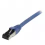 Synergy21 patch kábel RJ45, CAT8.1 2000MHz, 0,15m, modrý, S-STP (S/FTP), TPE/LSZH (SuperFlex), AWG26