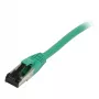 Synergy21 patch kábel RJ45, CAT8.1 2000MHz, 0,15m, zelený, S-STP (S/FTP), TPE/LSZH (SuperFlex), AWG26