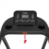 REBEL ACTIVE RBA-1001 skladací elektrický bežiaci pás s LCD displejom, 12 programov, 12 km/h, strieborná/čierna