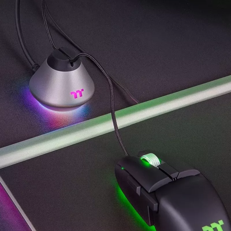 Thermaltake ARGENT MB1 RGB držiak kábla pre herné myši