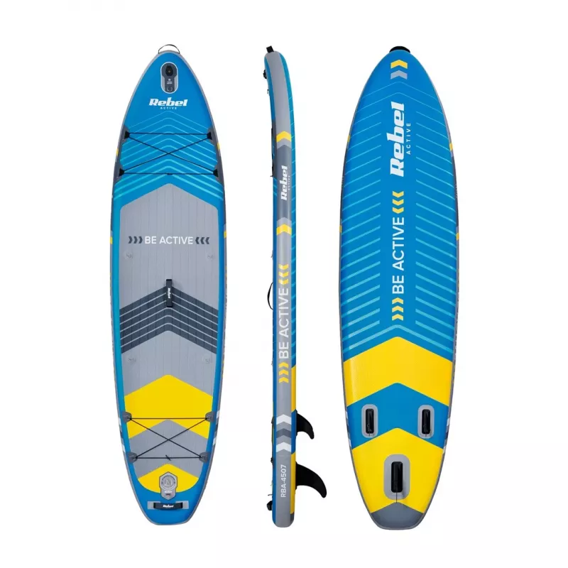 REBEL ACTIVE RBA-4507 nafukovacia SUP doska - modrá