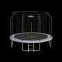 REBEL Active Trampolína PRO 10ft/305 cm so záchrannou sieťou, čierna/modrá