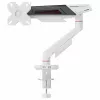 Equip stolový držiak pre 17-40 palcov monitory, 360° otáčanie, 12 kg, čierny/biely