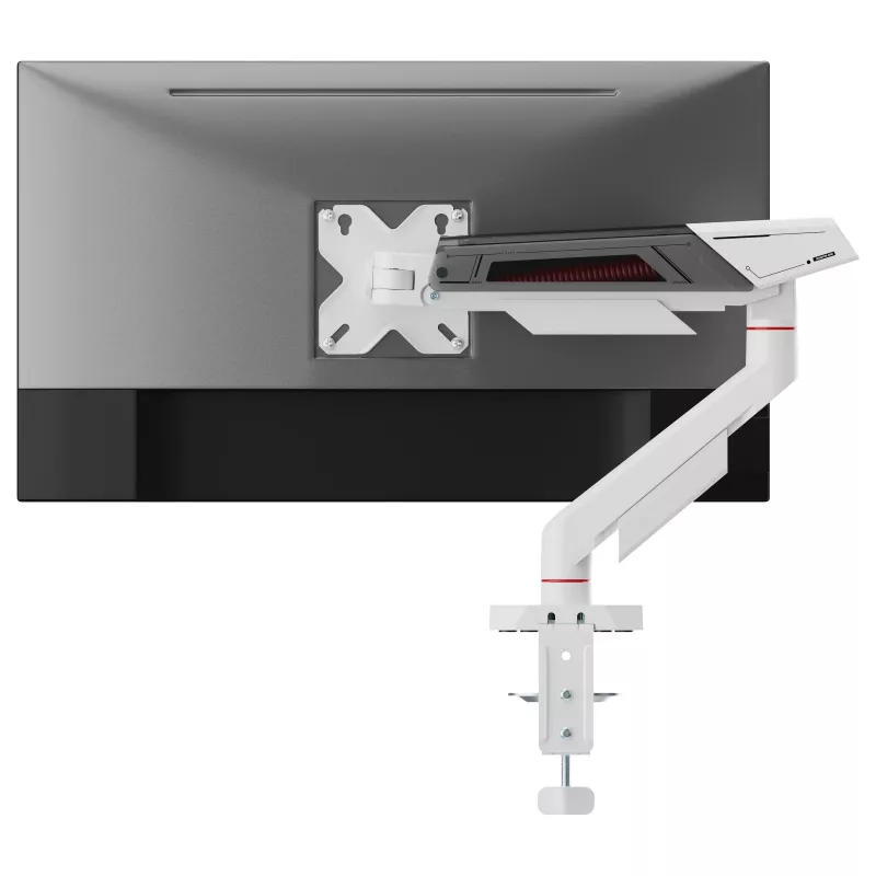 Equip stolový držiak pre 17-40 palcov monitory, 360° otáčanie, 12 kg, čierny/biely