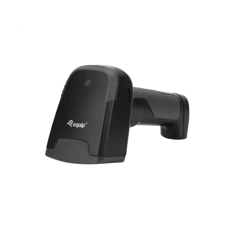 Equip 2D skener čiarových kódov laserový bezdrôtový/2,4GHz+BT+USB sivý