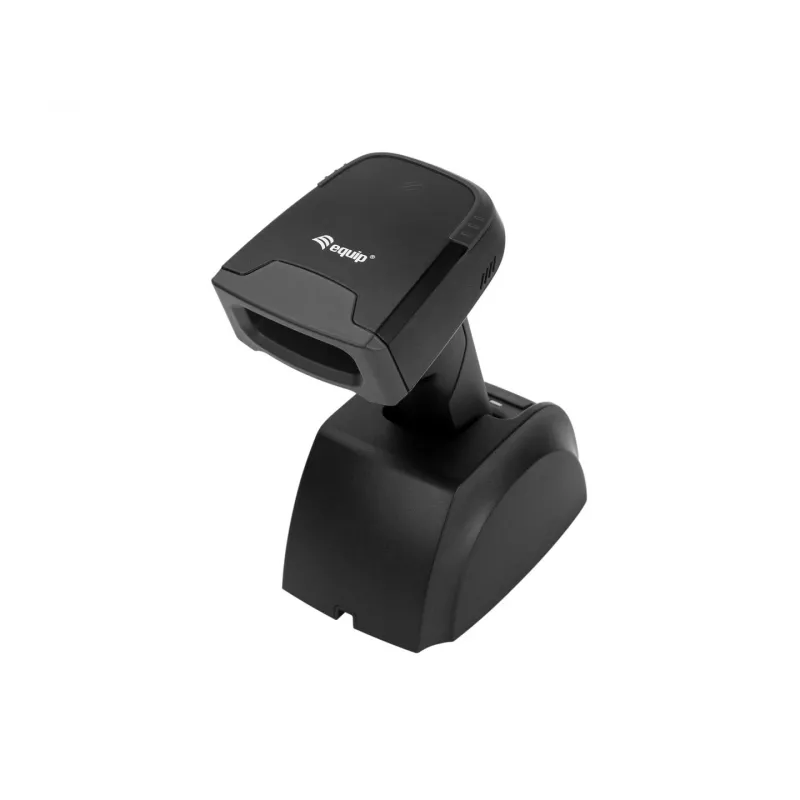 Equip 2D skener čiarových kódov laserový bezdrôtový/2,4GHz+BT+USB sivý
