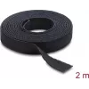 Delock suchý zips na rolke čierny D 2 m x Š 13 mm (19030)