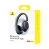 Baseus Bowie D05 bezdrôtové over-ear slúchadlá Bluetooth 5.3 - čierna
