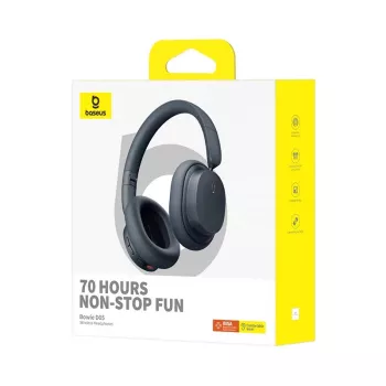 Baseus Bowie D05 bezdrôtové over-ear slúchadlá Bluetooth 5.3 - čierna