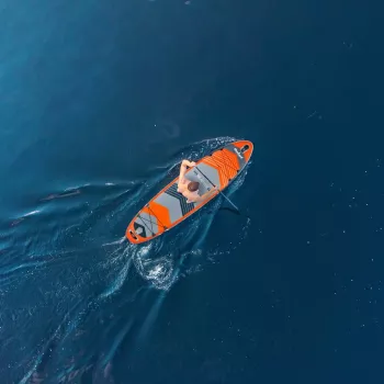 REBEL Active nafukovacia SUP doska RBA-4507 - oranžová 320 cm