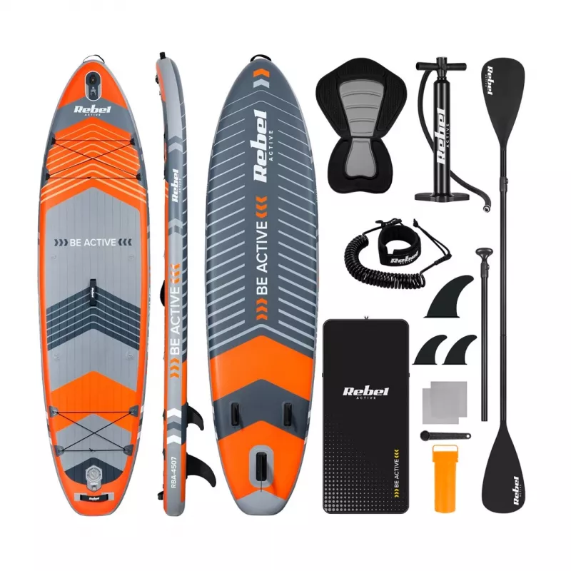 REBEL Active nafukovacia SUP doska RBA-4507 - oranžová 320 cm