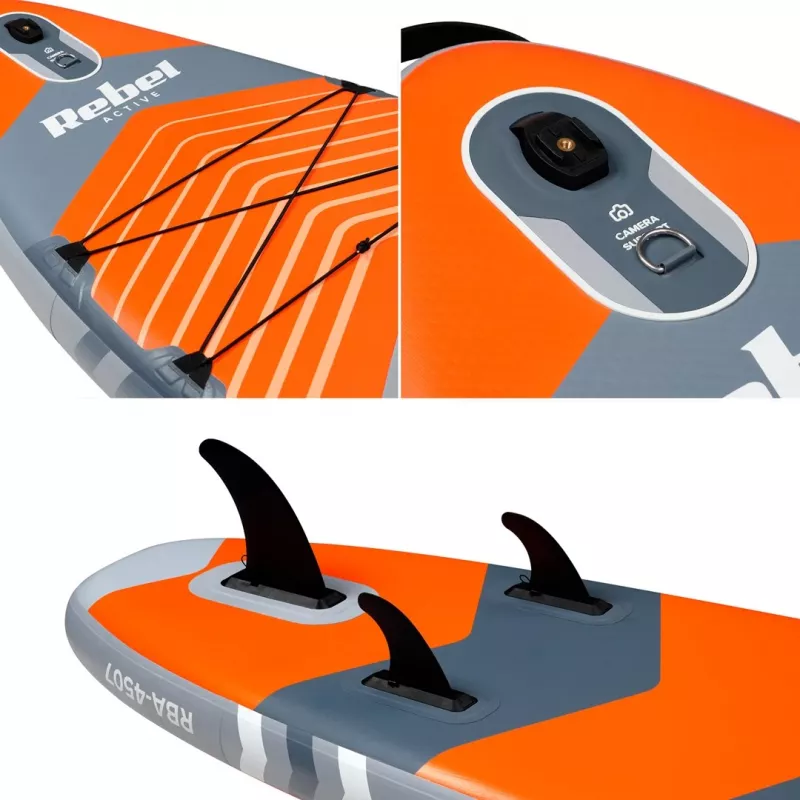 REBEL Active nafukovacia SUP doska RBA-4507 - oranžová 320 cm