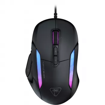 Turtle Beach Kone II ergonomická RGB herná myš, čierna