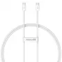 Baseus Superior USB C na USB C dátový kábel 1 m 30 W biely