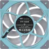 Thermaltake TOUGHFAN 12 Turquoise ventilátor chladiča s vysokým statickým tlakom 120mm jednobalenie