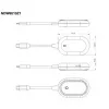 Bluechip Wireless Display Dongle HDMI (NWD6000) USB-C (DP Alt Mode) na HDMI s USB-A napájaním