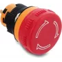 Delock tlačidlo hríbikové 16 mm 2 x spájkovací vývod (krátky) plast 26 mm Ø (22121)