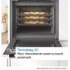 BOSCH HBG571EB4 vstavaná rúra na pečenie, čierna, 71 L, pyrolytické samočistenie, 7 spôsobov ohrevu
