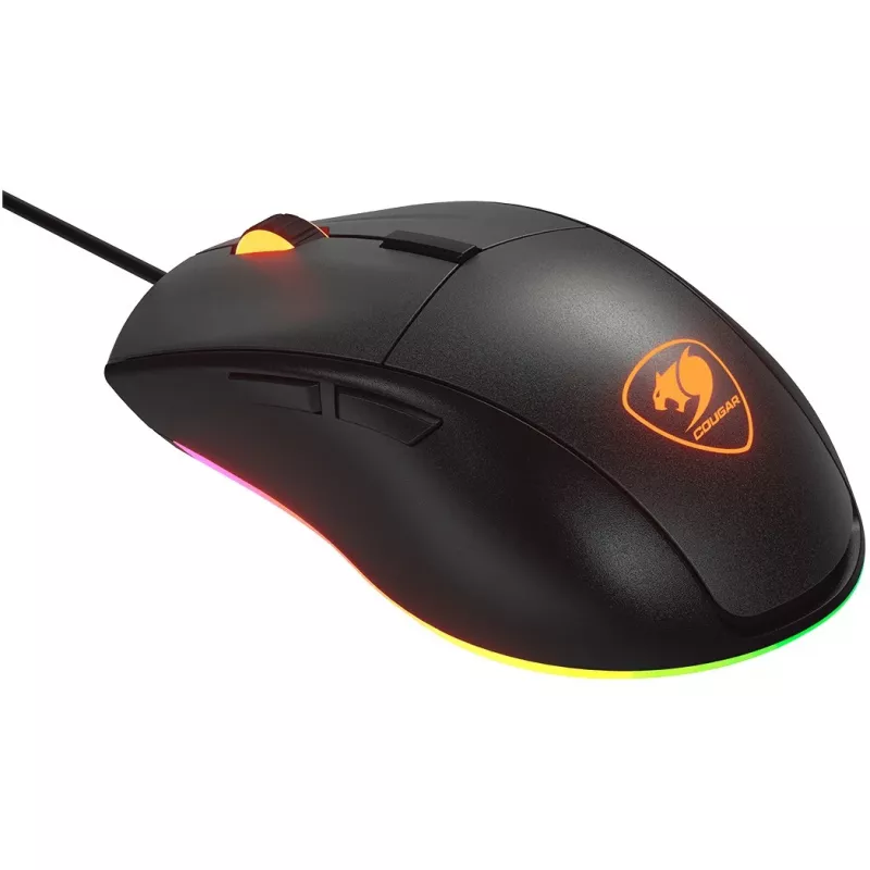 COUGAR MINOS EX RGB drôtová herná myš, čierna