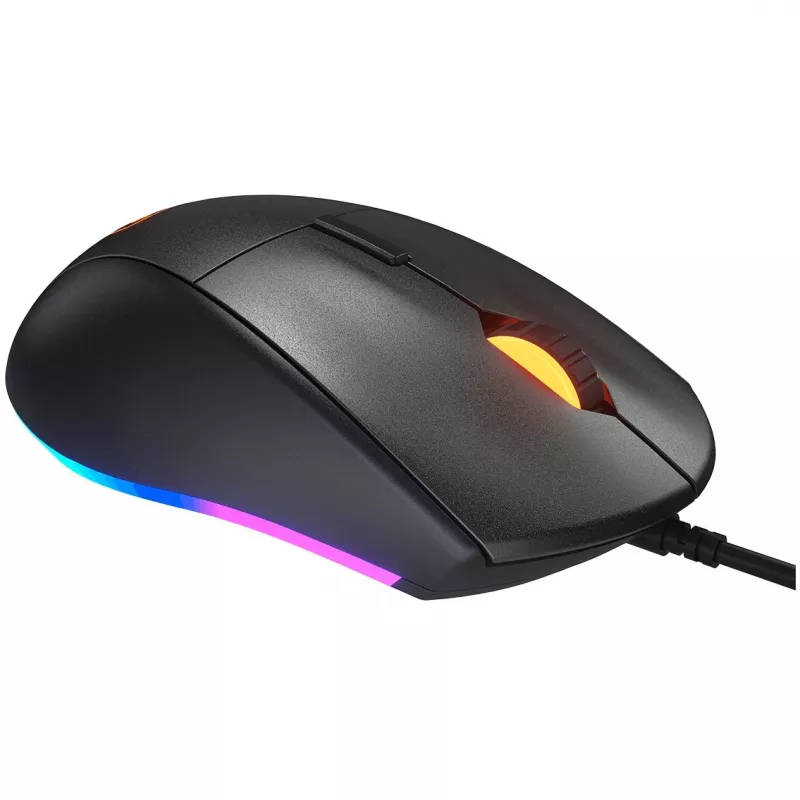 COUGAR MINOS EX RGB drôtová herná myš, čierna