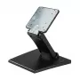 ALLNET VESA stojan na stôl flexibilné pohyblivé rameno pre tablet displej monitor 7-17 palcov 75x75/100x100mm čierny
