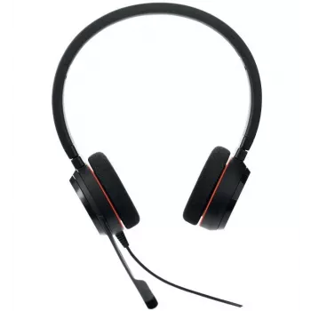 Jabra Evolve 20 MS stereo USB-C on-ear headset s mikrofónom s potlačením hluku, čierny