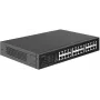 LogiLink 19-palcový sieťový switch 24 portov Gigabit unmanaged čierny