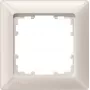 Siemens 5TG25510 DELTA line 1-násobný krycí rámik, 80 x 80 mm, titánovo biely