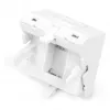 DIGITUS držiak modulov Keystone, 1-portový, 45x45mm, čistá biela (RAL 9010) pre DN-93802-5-SH