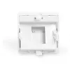 DIGITUS držiak modulov Keystone, 1-portový, 45x45mm, čistá biela (RAL 9010) pre DN-93802-5-SH