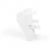 DIGITUS držiak modulov Keystone, 1-portový, 45x45mm, čistá biela (RAL 9010) pre DN-93802-5-SH