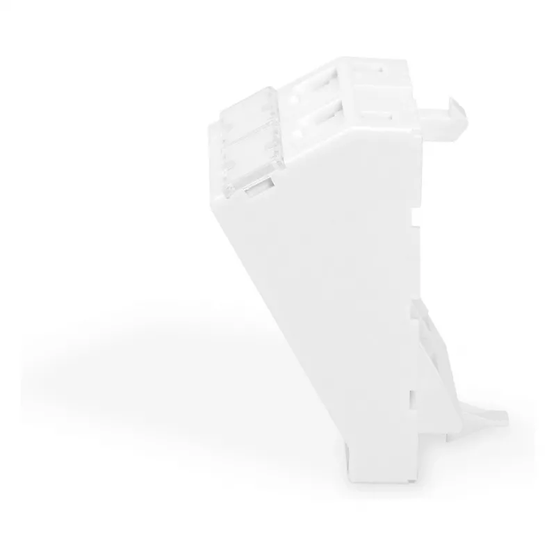 DIGITUS Keystone kryt 2-port 45x45mm uhlový biely
