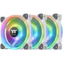 Thermaltake Riing Trio 12 RGB ventilátor na radiátor biely TT Premium Edition (balenie 3 ks s ovládačom)