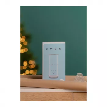 Smeg MFF02BLEU napeňovač mlieka, 3 funkcie, nepriľnavý, 500W, čierny