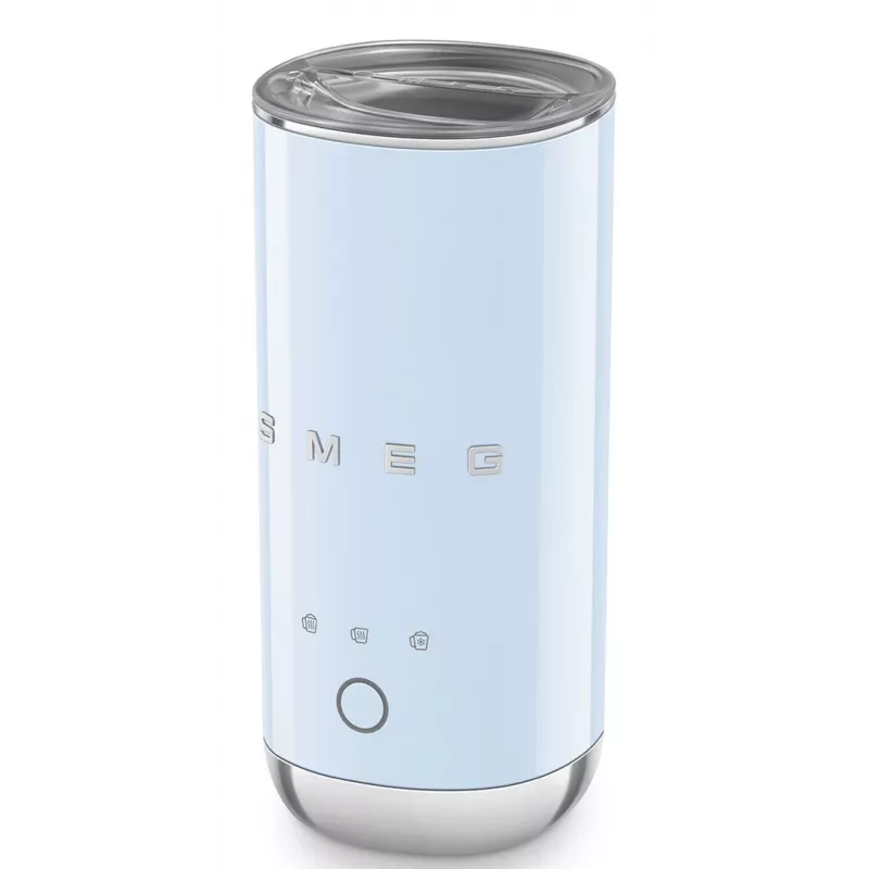 Smeg MFF02PBEU mliečny šľahač, 3 funkcie, nepriľnavý, 500 W, pastelovo modrá