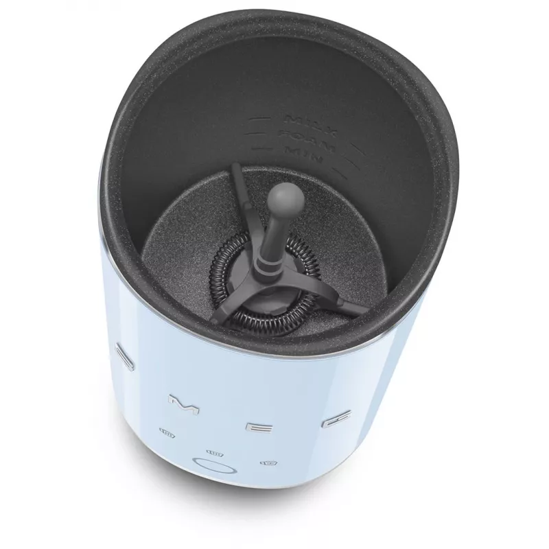 Smeg MFF02PBEU mliečny šľahač, 3 funkcie, nepriľnavý, 500 W, pastelovo modrá
