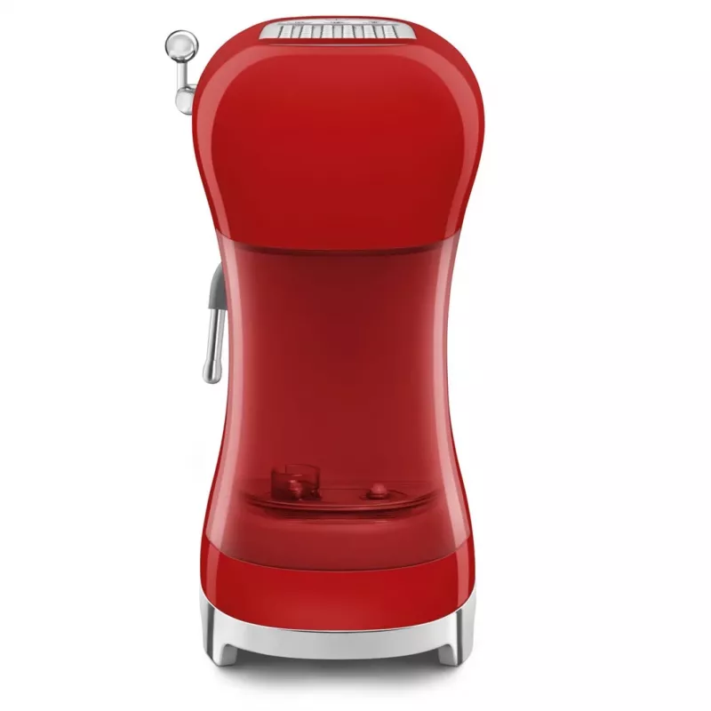 Smeg ECF02RDEU 50's Style manuálny kávovar na espresso 1,1 l červený