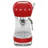 Smeg ECF02RDEU 50's Style manuálny kávovar na espresso 1,1 l červený