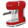 Smeg ECF02RDEU 50's Style manuálny kávovar na espresso 1,1 l červený