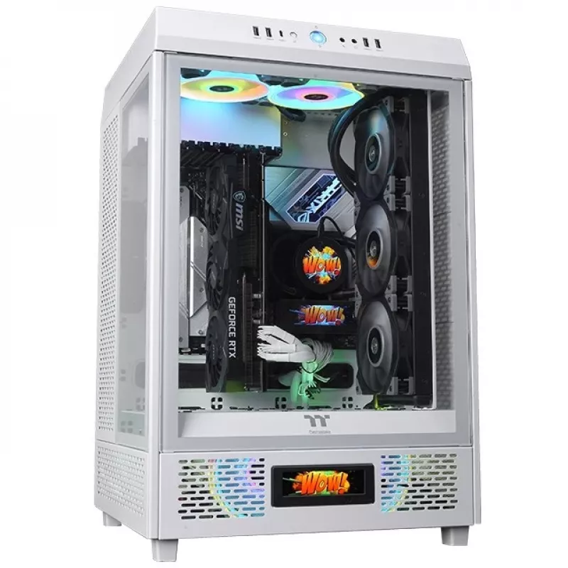 Thermaltake LCD Panel Kit Snow White pre The Tower 500