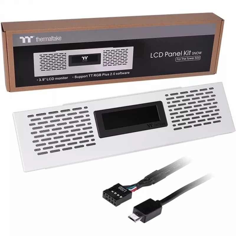 Thermaltake LCD Panel Kit Snow White pre The Tower 500