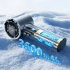 AWEI F38 Mini prenosný ventilátor modrý