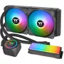 Thermaltake Floe RC 240 All-in-One kvapalinový CPU chladič s integrovaným RAM vodným blokom, 240mm radiátor, 2x 120mm ARGB PWM ventilátory, Intel/AMD