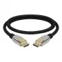 GOOD CONNECTIONS Premium DisplayPort 2.0 kábel, 54 Gbit/s, UHBR 13.5, 4K @240Hz / 8K @60Hz, plne kovové konektory, meď, 3m, čierny