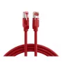 EFB-Elektronik RJ45 patch kábel Cat.6A S/FTP LSZH Draka UC900 TM21 červený 0,25m