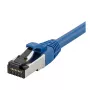 Synergy21 patch kábel RJ45, CAT8.1 2000MHz, 5m, modrý, S/FTP, TPE/LSZH SuperFlex, AWG26