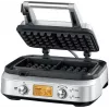 Sage SWM620BSS4EEU1 Smart Waffle Pro belgický stroj na wafle, 1000 W, brúsená nehrdzavejúca oceľ